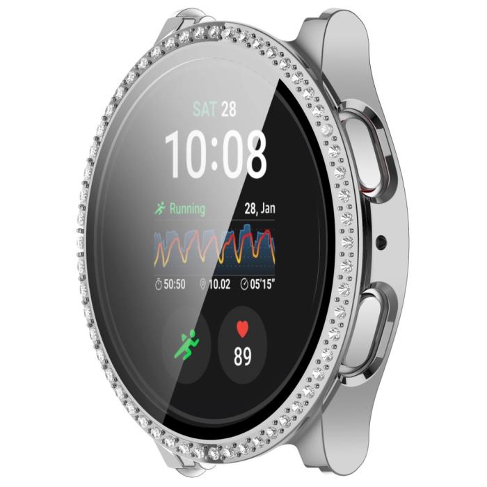 Bild 2,  Galaxy Watch 7 44 mm Skal Med Skärmskydd Strass Silver - Teknikhallen.se