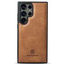 DG.MING DG.MING Samsung Galaxy S24 Ultra Skal L&auml;derbelagt Brun - Teknikhallen.se