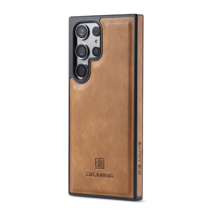 Bild 3, DG.MING DG.MING Samsung Galaxy S24 Ultra Skal Läderbelagt Brun - Teknikhallen.se