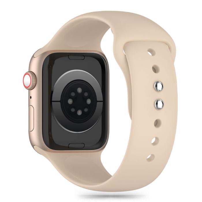 Bild 3, Tech-Protect Tech-Protect Apple Watch 38/40/41/42 mm Armband Silikon Walnut - Teknikhallen.se