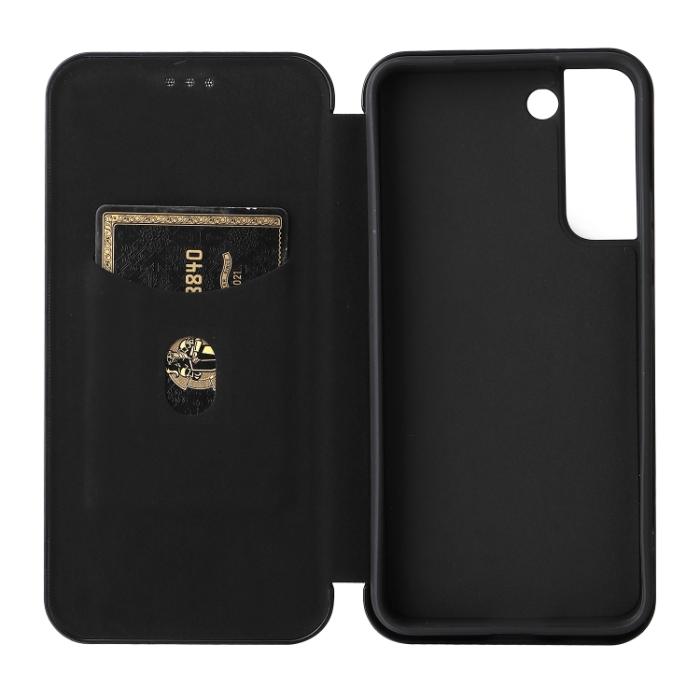 Bild 5,  Samsung Galaxy S22 Fodral Kolfiber Textur Svart - Teknikhallen.se