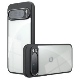  Google Pixel 9 Pro XL Skal Shockproof Hybrid Transparent/Svart - Teknikhallen.se