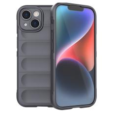  iPhone 15 Skal Magic Shield M&ouml;rk Gr&aring; - Teknikhallen.se