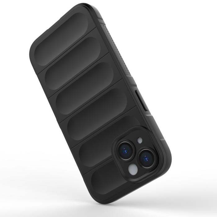 Bild 3,  iPhone 15 Skal Magic Shield Mörk Grå - Teknikhallen.se