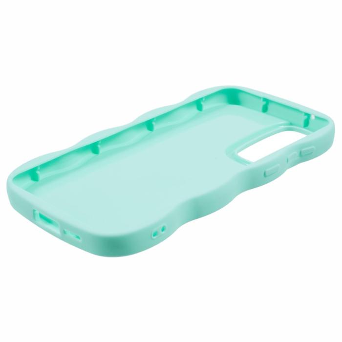 Bild 5,  Samsung Galaxy S25 Mobilskal Wavy Ljus Grön - Teknikhallen.se