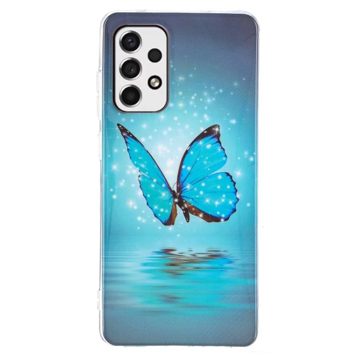 Bild 2,  Samsung Galaxy A33 5G Skal Glow-in-dark Fjäril - Teknikhallen.se