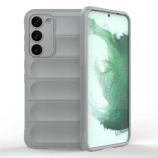  Samsung Galaxy S23 Plus Skal Magic Shield Ljus Gr&aring; - Teknikhallen.se