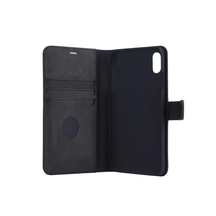 Bild 3, Radicover Radicover iPhone Xs Max Mobilfodral 2in1 Äkta Läder Svart - Teknikhallen.se