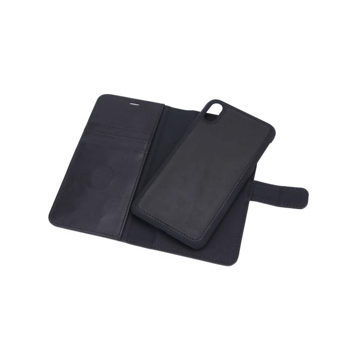 Bild 4, Radicover Radicover iPhone Xs Max Mobilfodral 2in1 Äkta Läder Svart - Teknikhallen.se