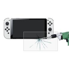  Nintendo Switch OLED Sk&auml;rmskydd H&auml;rdat Glas - Teknikhallen.se