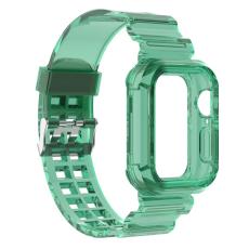  Apple Watch 38/40/41/42 mm Kristall Skal/Armband Gr&ouml;n - Teknikhallen.se
