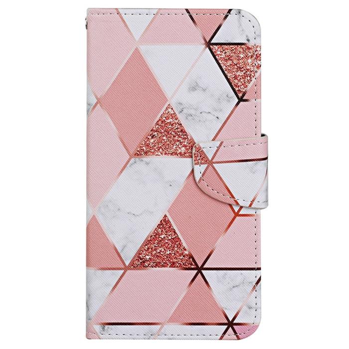 Bild 6,  iPhone 16 Pro Fodral Med Marmor Tryck Rosa - Teknikhallen.se