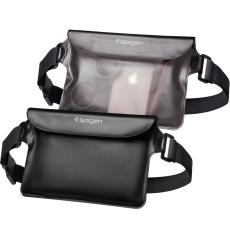 Spigen Spigen 2-PACK Universal Vattent&auml;t Midjev&auml;ska Svart - Teknikhallen.se