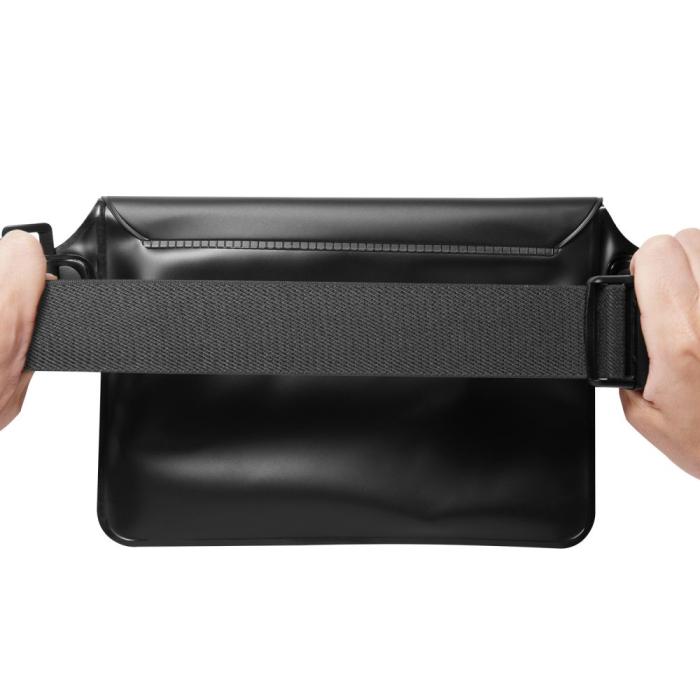 Bild 5, Spigen Spigen 2-PACK Universal Vattentät Midjeväska Svart - Teknikhallen.se