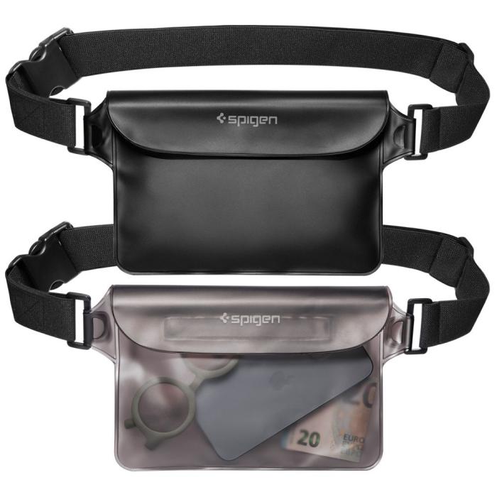 Bild 6, Spigen Spigen 2-PACK Universal Vattentät Midjeväska Svart - Teknikhallen.se