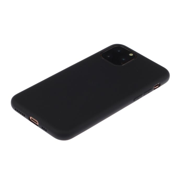 Bild 2,  iPhone 15 Pro Max Skal Frostad TPU Svart - Teknikhallen.se