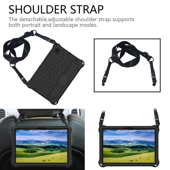 Bild 4,  Galaxy Tab A8 10.5 Skal Honeycomb EVA Shockproof Kickstand - Teknikhallen.se