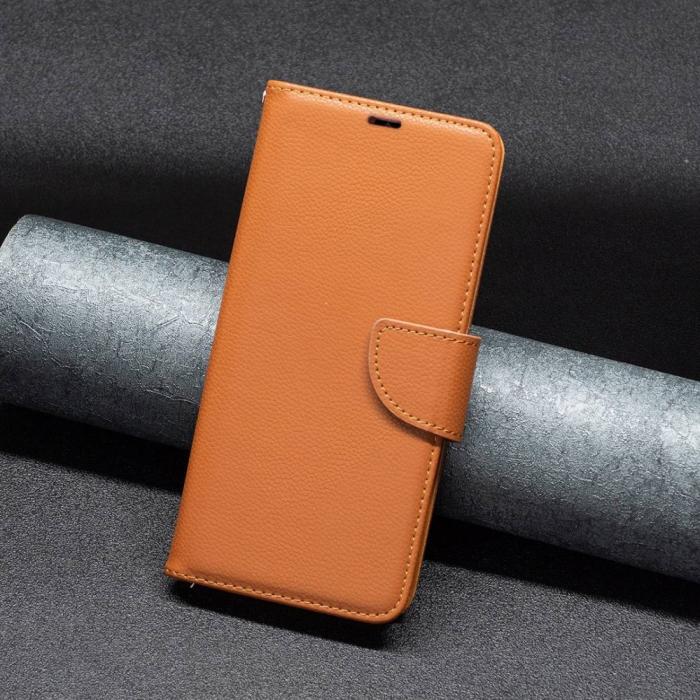 Bild 4,  Xiaomi 12T / 12T Pro Fodral Shark Litchi Brun - Teknikhallen.se
