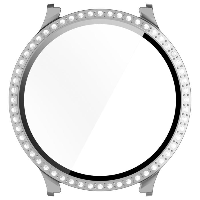 Bild 6,  Galaxy Watch 7 44 mm Skal Med Skärmskydd Strass Silver - Teknikhallen.se