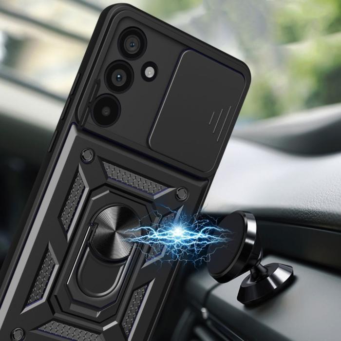 Bild 5, Tech-Protect Tech-Protect Samsung Galaxy A56 5G Skal CamShield Pro Svart - Teknikhallen.se