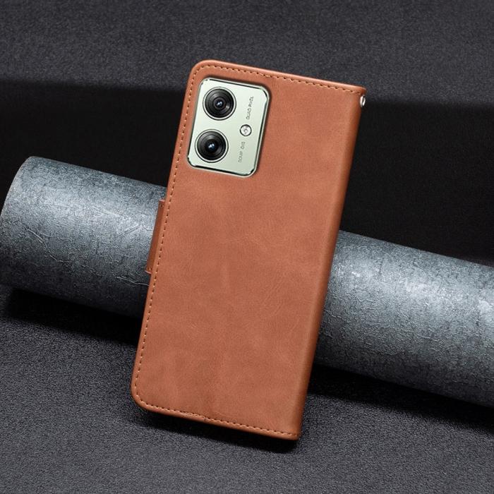 Bild 6,  Motorola Moto G54 5G Fodral Shark Solid Brun - Teknikhallen.se