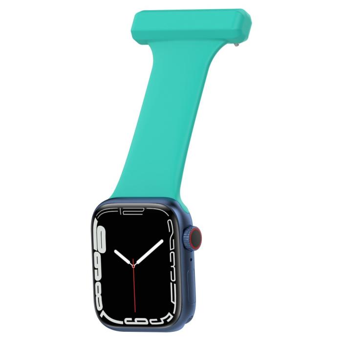 Bild 4,  Apple Watch 42/44/45/46/49 mm Rem Sjuksköterska Ljus Grön - Teknikhallen.se