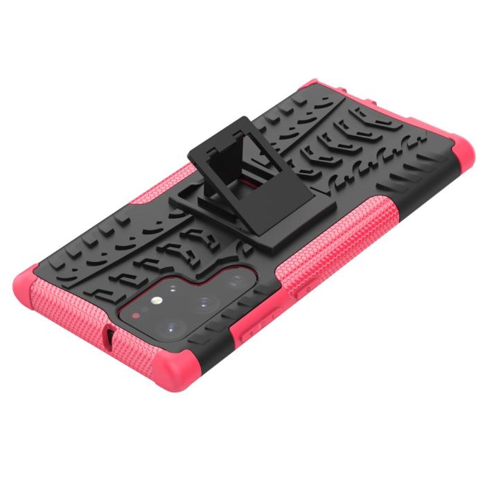 Bild 6,  Samsung Galaxy S22 Ultra Skal Ultimata Stöttåligt med Stöd Rosa - Teknikhallen.se