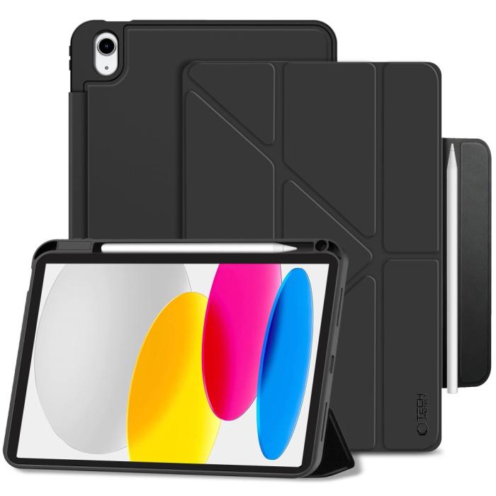 Bild 2, Tech-Protect Tech-Protect iPad 11 2025 / 10.9 2022 Fodral SC Origami Svart - Teknikhallen.se