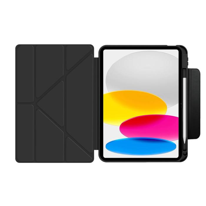 Bild 3, Tech-Protect Tech-Protect iPad 11 2025 / 10.9 2022 Fodral SC Origami Svart - Teknikhallen.se