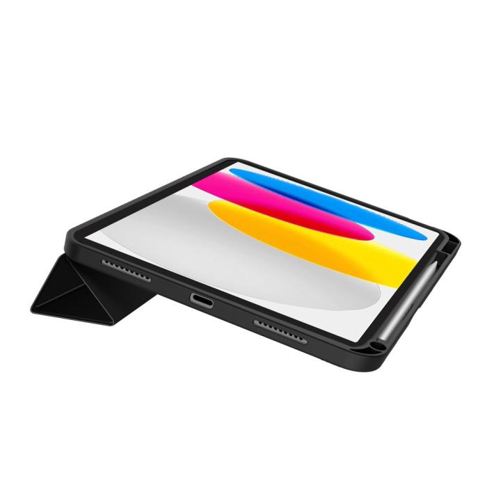Bild 5, Tech-Protect Tech-Protect iPad 11 2025 / 10.9 2022 Fodral SC Origami Svart - Teknikhallen.se