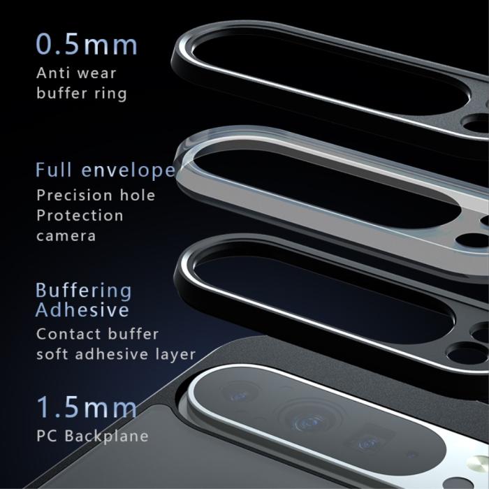 Bild 5,  Google Pixel 9 Pro XL Skal Shockproof Hybrid Transparent/Svart - Teknikhallen.se