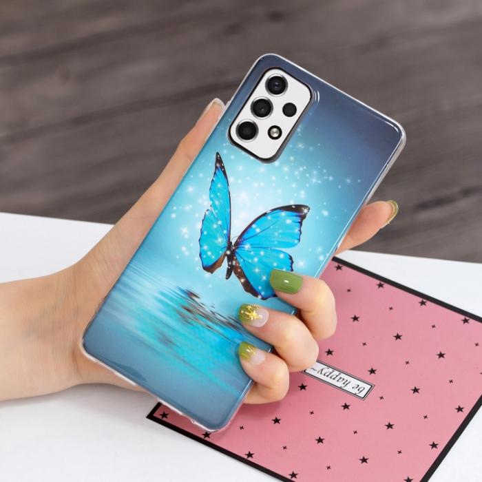 Bild 5,  Samsung Galaxy A33 5G Skal Glow-in-dark Fjäril - Teknikhallen.se