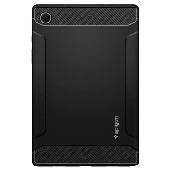 Bild 2, Spigen Spigen Samsung Galaxy Tab A8 10.5 Skal Rugged Armor Svart - Teknikhallen.se