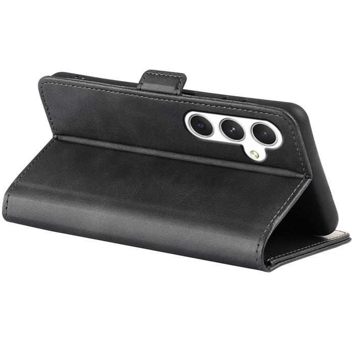 Bild 4,  Samsung Galaxy S24 Fodral Med Magnetisk Stängning Svart - Teknikhallen.se