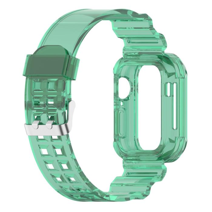 Bild 4,  Apple Watch 38/40/41/42 mm Kristall Skal/Armband Grön - Teknikhallen.se