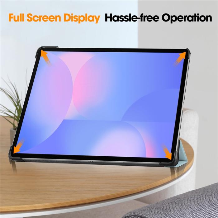 Bild 6,  Samsung Galaxy S10 FE Plus Fodral Tri-Fold Enhörning - Teknikhallen.se