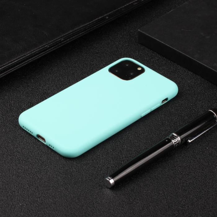 Bild 4,  iPhone 15 Pro Max Skal Frostad TPU Mint Grön - Teknikhallen.se