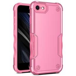  iPhone 7/8/SE Skal Non-Slip Armor Hybrid Rosa - Teknikhallen.se