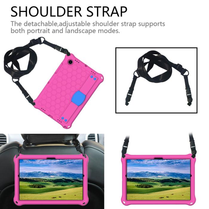 Bild 4,  Galaxy Tab A8 10.5 Skal Honeycomb EVA Shockproof Kickstand - Teknikhallen.se