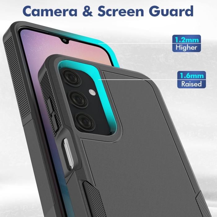 Bild 2,  Samsung Galaxy A25 5G Shockproof Xtreme Skal Svart - Teknikhallen.se