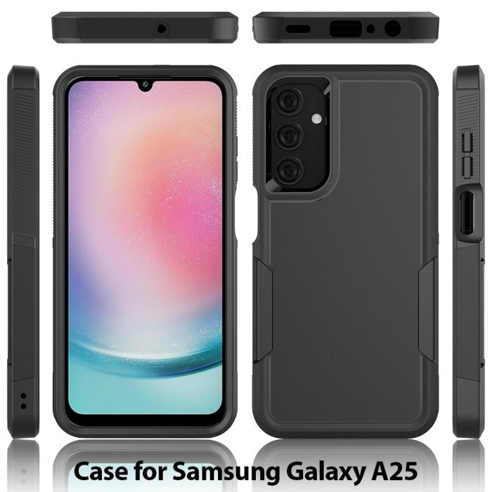 Bild 6,  Samsung Galaxy A25 5G Shockproof Xtreme Skal Svart - Teknikhallen.se