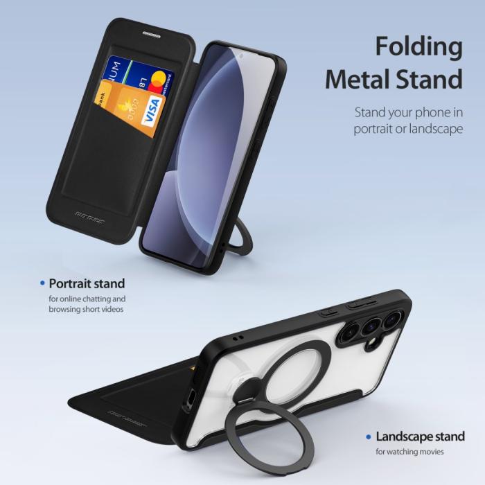 Bild 5, DUX DUCIS DUX DUCIS Galaxy S25 Plus Fodral MagSafe Skin X Pro Svart - Teknikhallen.se