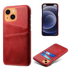 KSQ iPhone 13 - KSQ Skal Med Kortfack - R&ouml;d - Teknikhallen.se