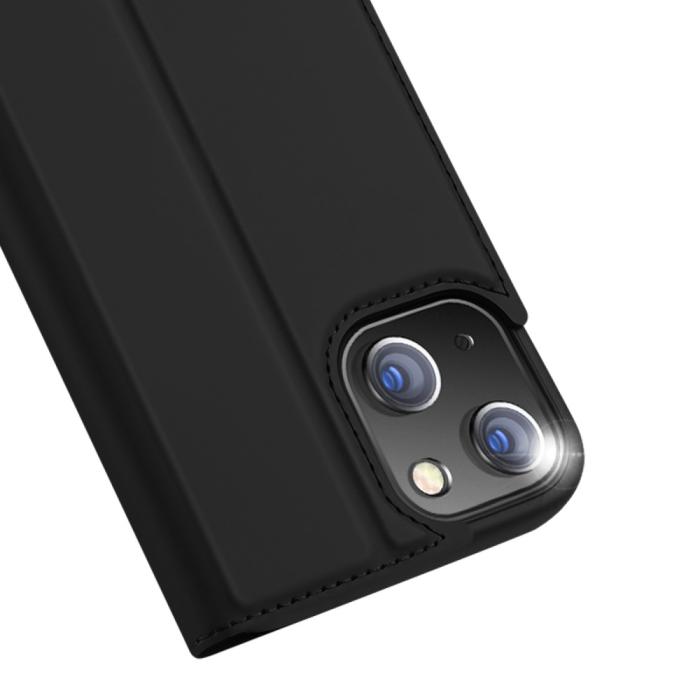 Bild 5, DUX DUCIS iPhone 13 - DUX DUCIS Skin Pro Läder Fodral - Svart - Teknikhallen.se