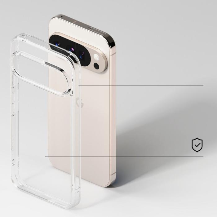 Bild 4, Ringke Ringke Google Pixel 10 Pro XL Skal Fusion Transparent - Teknikhallen.se