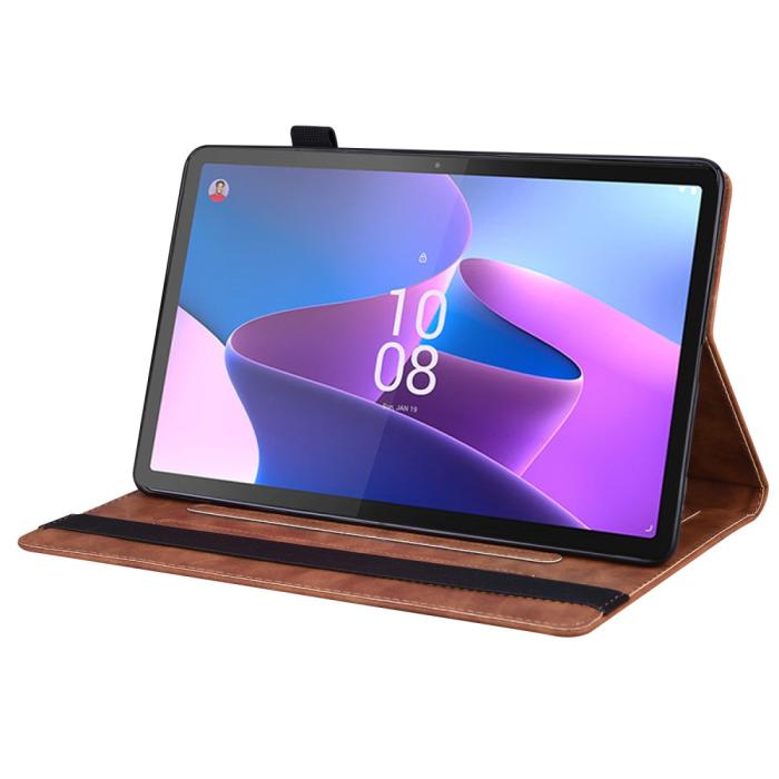 Bild 3,  Lenovo Tab P11 Pro Gen 2 Fodral Med Frontficka Brun - Teknikhallen.se