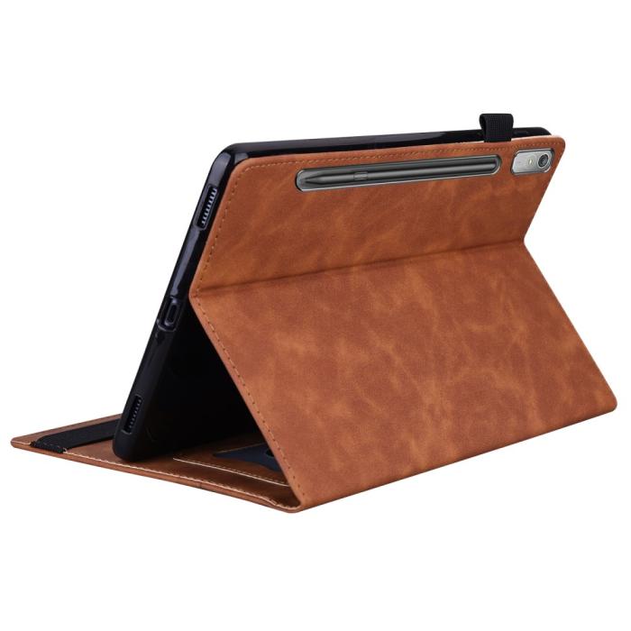 Bild 4,  Lenovo Tab P11 Pro Gen 2 Fodral Med Frontficka Brun - Teknikhallen.se