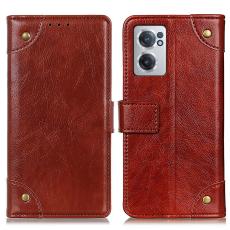  OnePlus Nord CE 2 5G Fodral Nit Dekor L&auml;der Brun - Teknikhallen.se