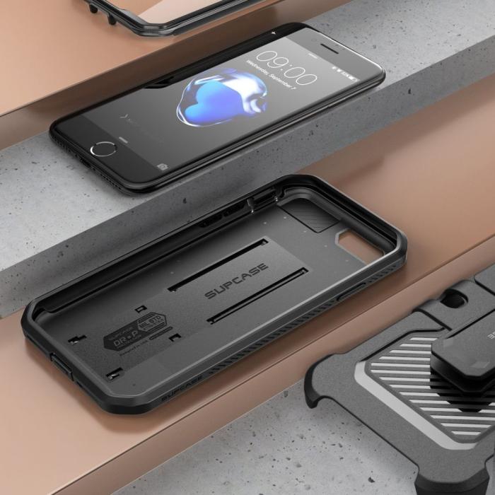 Bild 4, Supcase Supcase iPhone 7/8/SE Skal Unicorn Beetle Pro Svart - Teknikhallen.se