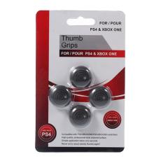 4-PACK Thumb Grip F&ouml;r PS / XBOX Svart - Teknikhallen.se